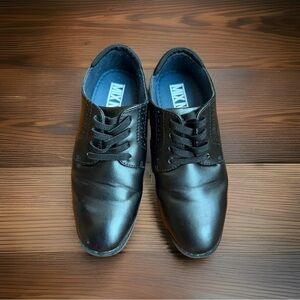 Mix No. 6 Black Kids Dress Shoes